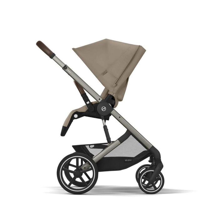 Pack Cybex Balios S Lux TPE Almond Beige + Alcofa S Lux Almond Beige + Adaptadores + Cloud G i-Size Fog Grey 40-87cm