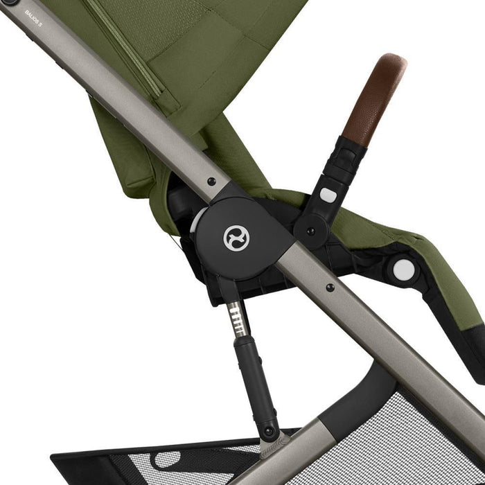 Pack Cybex Balios S Lux TPE Moss Green + Alcofa S Lux Moss Green + Adaptadores + Cloud G i-Size Fog Grey 40-87cm
