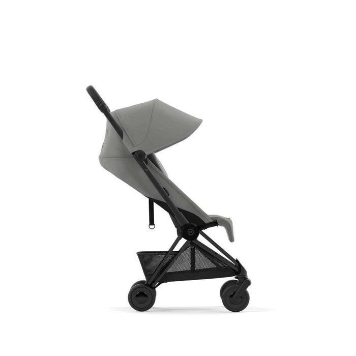 Pack Cybex Coya Matt Black Mirage Grey + Barra de Apoio de Braços Black