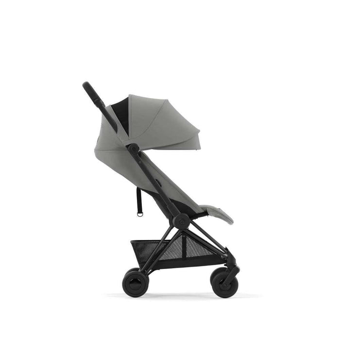 Pack Cybex Coya Matt Black Mirage Grey + Barra de Apoio de Braços Black