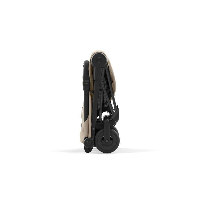 Pack Cybex Coya Matt Black Cozy Beige + Barra de Apoio de Braços Black