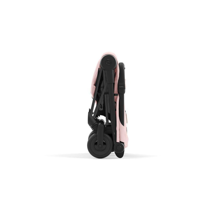 Pack Cybex Coya Matt Black Peach Pink + Barra de Apoio de Braços Black