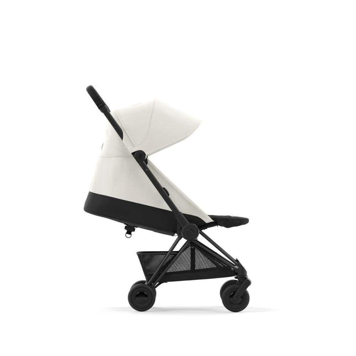 Pack Cybex Coya Matt Black Off White + Barra de Apoio de Braços Black