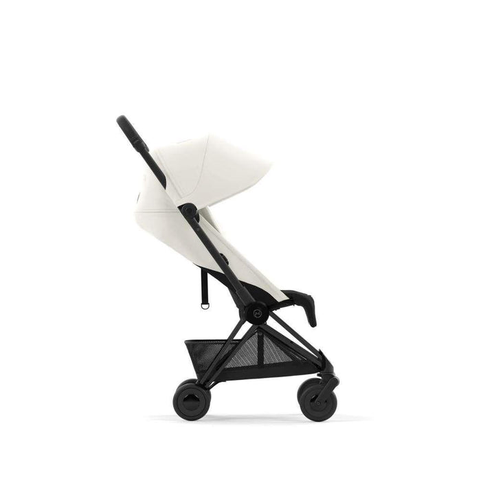 Pack Cybex Coya Matt Black Off White + Barra de Apoio de Braços Black