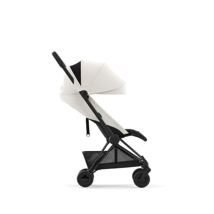 Pack Cybex Coya Matt Black Off White + Barra de Apoio de Braços Black