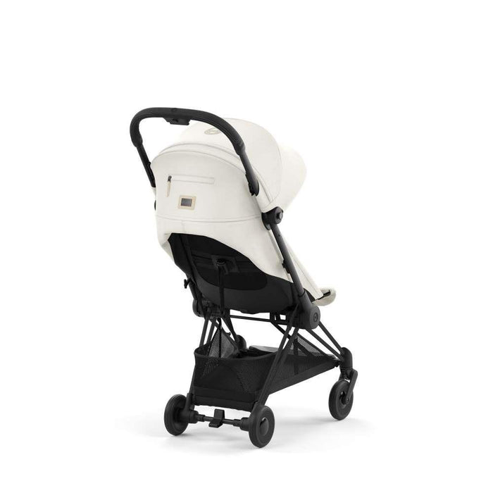 Pack Cybex Coya Matt Black Off White + Barra de Apoio de Braços Black