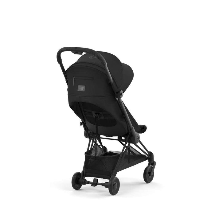 Pack Cybex Coya Matt Black Sepia Black + Barra de Apoio de Braços Black