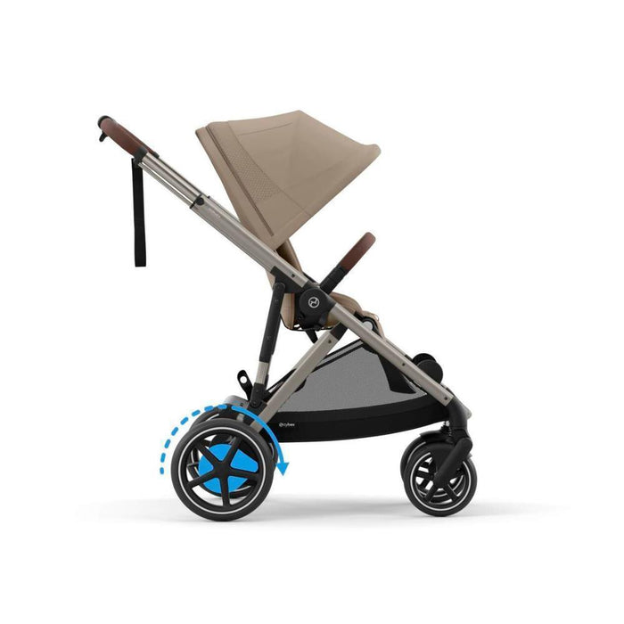 Pack Cybex e-Gazelle + Alcofa Gazelle S Almond Beige