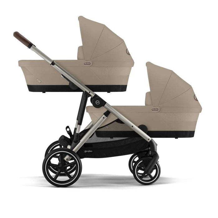 Pack Cybex e-Gazelle + Alcofa Gazelle S Almond Beige