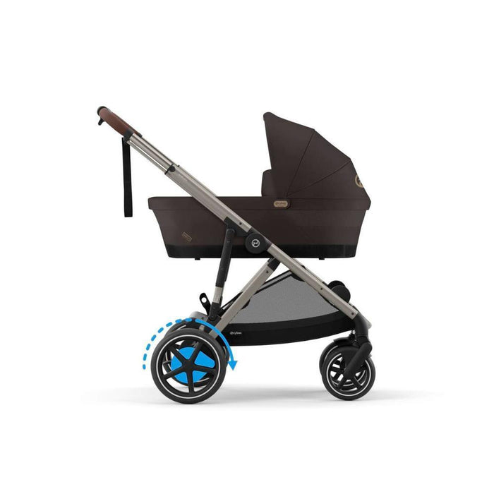 Pack Cybex e-Gazelle + OFERTA: Alcofa Gazelle S Chocolate Brown