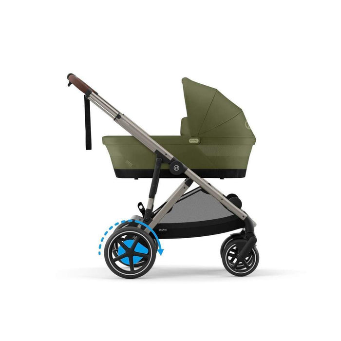 Pack Cybex eGazelle + Alcofa Gazelle S Moss Green
