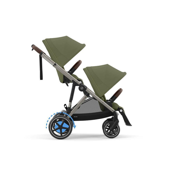 Pack Cybex eGazelle + Alcofa Gazelle S Moss Green