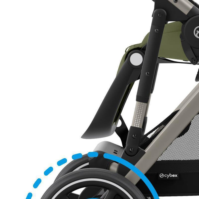 Pack Cybex eGazelle + Alcofa Gazelle S Moss Green