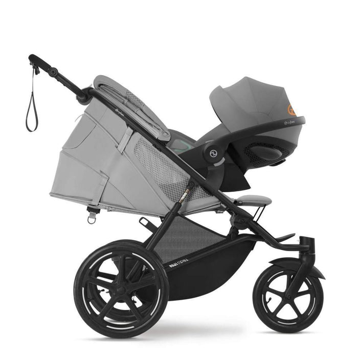 Pack Cybex Avi Spin BLK Fog Grey + Alcofa S Fog Grey+  Adaptadores de Alcofa S Avi Spin + Cybex Cloud G i-Size Fog Grey 40-87cm