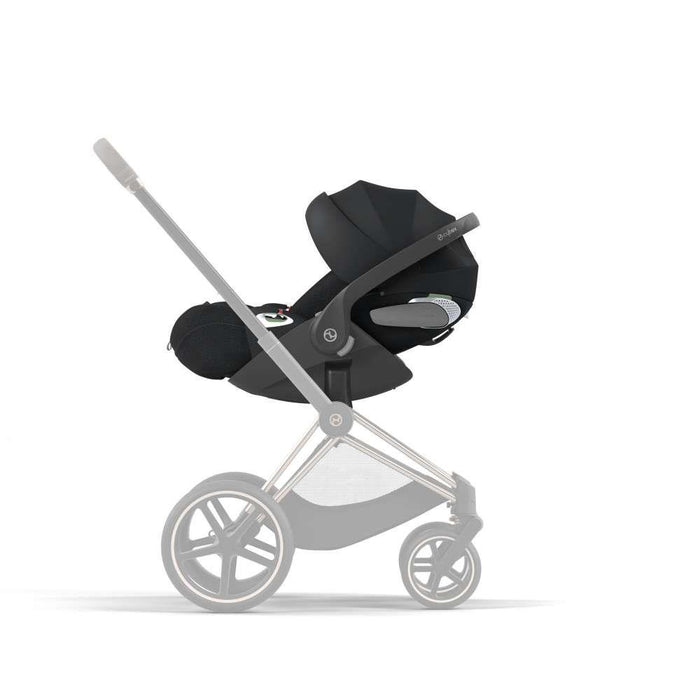 Pack Cybex Platinum Priam com Chassis e Assento Rosegold + Pack de Tecidos + Alcofa Priam + Cloud T Plus Sepia Black + Base Isofix T