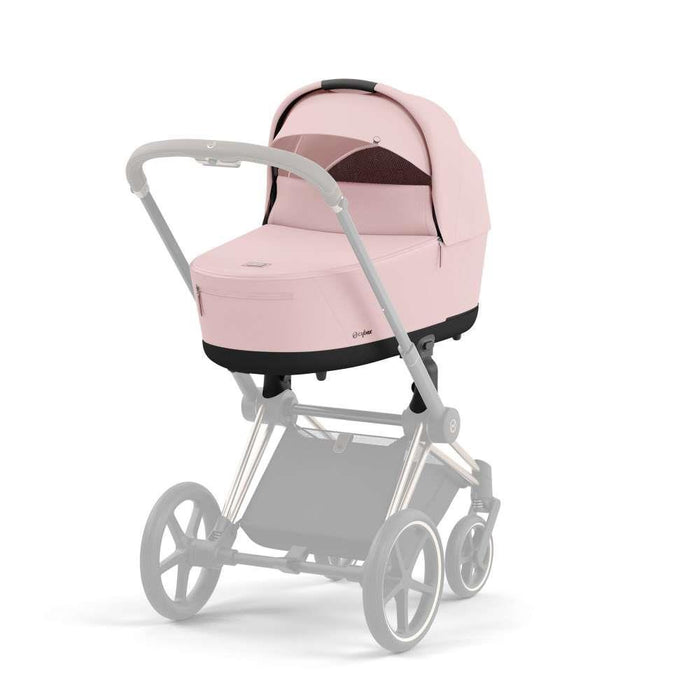 Pack Cybex Platinum Priam com Chassis e Assento Rosegold + Pack de Tecidos + Alcofa Priam + Cloud T Plus Peach Pink + Base Isofix T