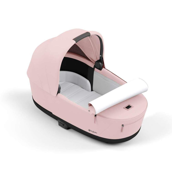 Pack Cybex Platinum Priam com Chassis e Assento Rosegold + Pack de Tecidos + Alcofa Priam + Cloud T Plus Peach Pink + Base Isofix T