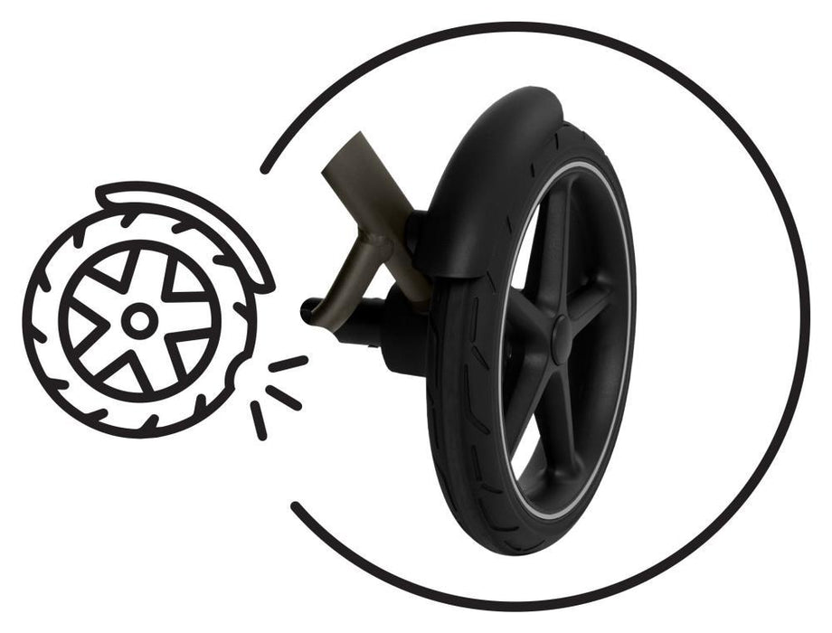 Carrinho Cybex Talos S Lux Moon Black - Chassis Preto