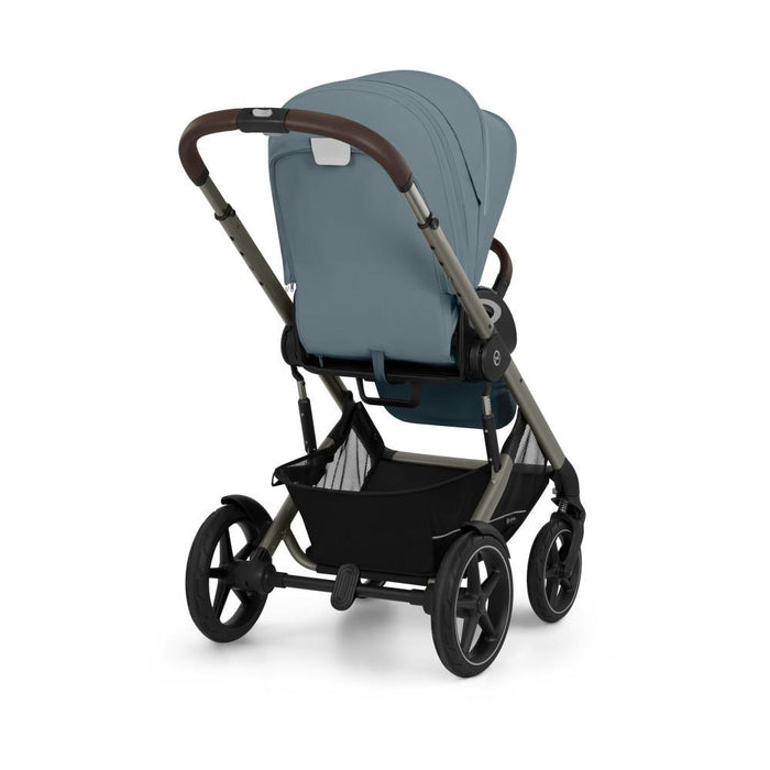 Carrinho Cybex Talos S Lux Stormy Blue - Chassis Taupe