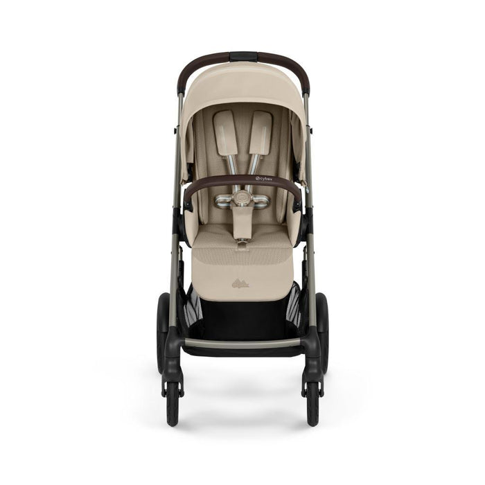 Carrinho Cybex Talos S Lux Almond Beige - Chassis Taupe