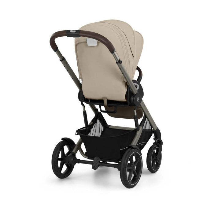 Carrinho Cybex Talos S Lux Almond Beige - Chassis Taupe