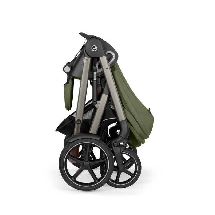 Carrinho Cybex Talos S Lux Moss Green - Chassis Taupe