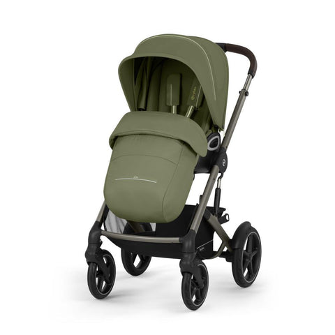 Carrinho Cybex Talos S Lux Moss Green - Chassis Taupe