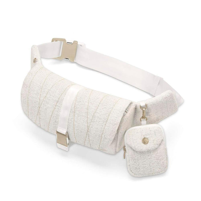Bolsa de Cintura Cybex Platinum Bouclé Cream White