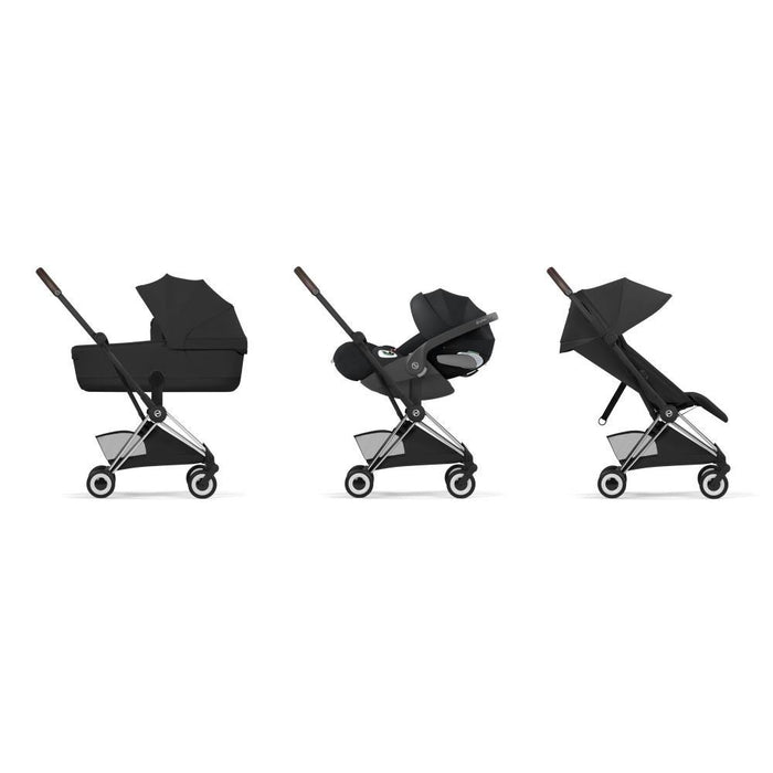 Carrinho Cybex Platinum Coya Style Chrome Brown Sepia Black | Passeio