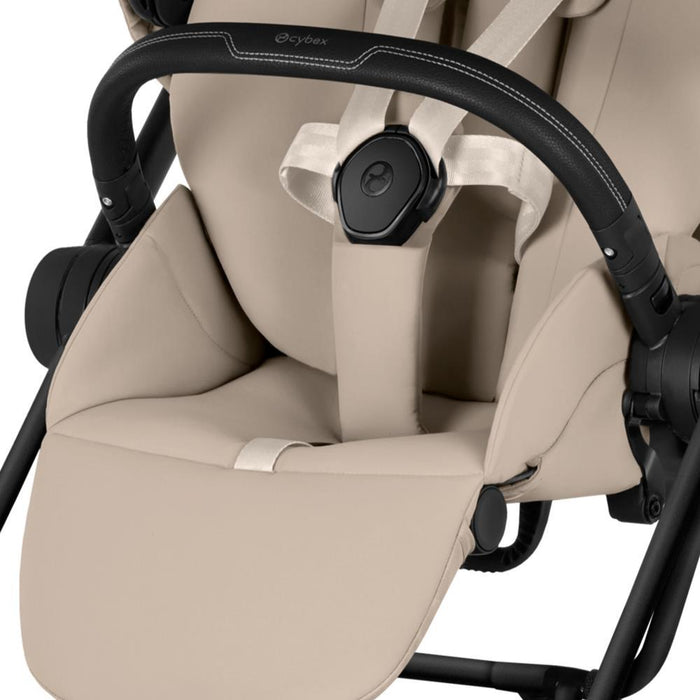 Cybex Platinum Mios Comfort Matt Black Cozy Beige