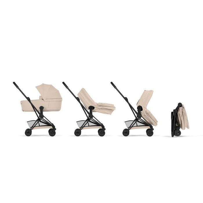 Cybex Platinum Coya Comfort Matt Black Cozy Beige