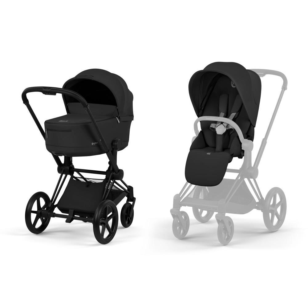 Cybex Platinum Priam Comfort Matt Black Sepia Black