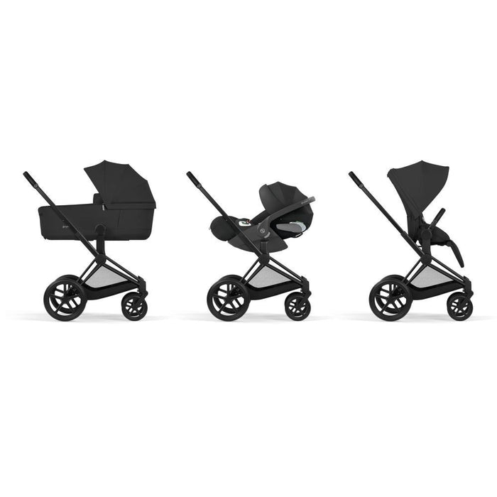 Cybex Platinum Priam Comfort Matt Black Sepia Black