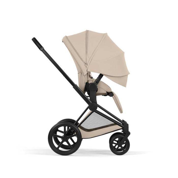 Cybex Platinum Priam Comfort Matt Black Cozy Beige