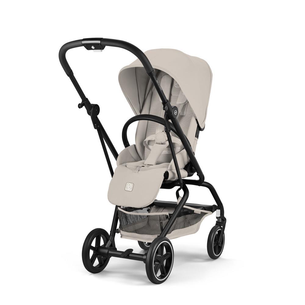 Carrinho Cybex Eezy S Twist+ 2 BLK Dune Grey - Chassis Preto