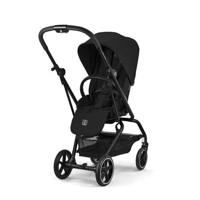 Carrinho Cybex Eezy S Twist+2 BLK Magic Black - Chassis Preto