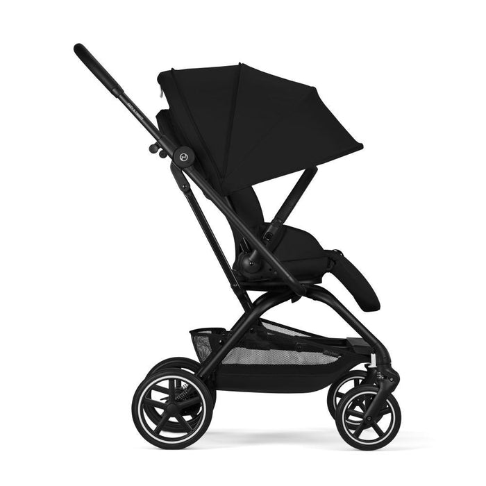 Carrinho Cybex Eezy S Twist+2 BLK Magic Black - Chassis Preto