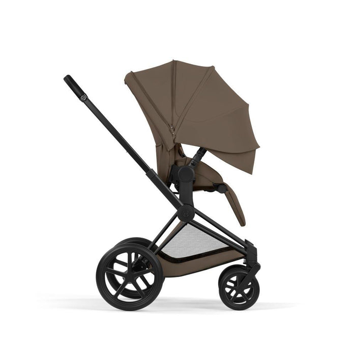Cybex Platinum Priam Comfort Matt Black Coconut Brown
