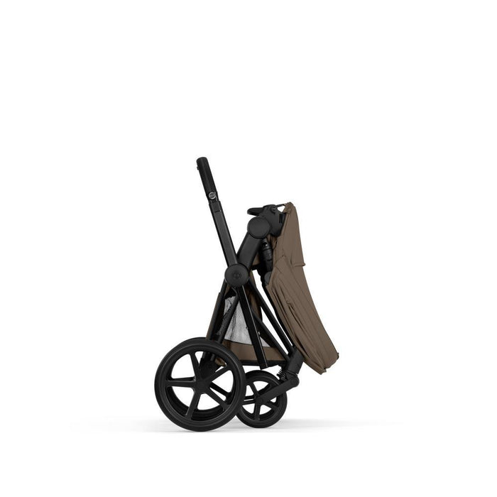 Cybex Platinum Priam Comfort Matt Black Coconut Brown