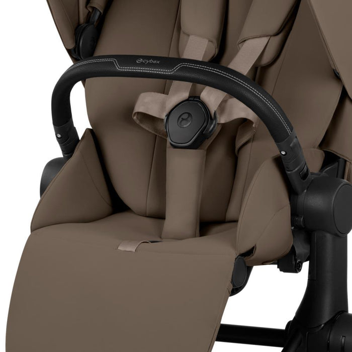 Cybex Platinum Priam Comfort Matt Black Coconut Brown