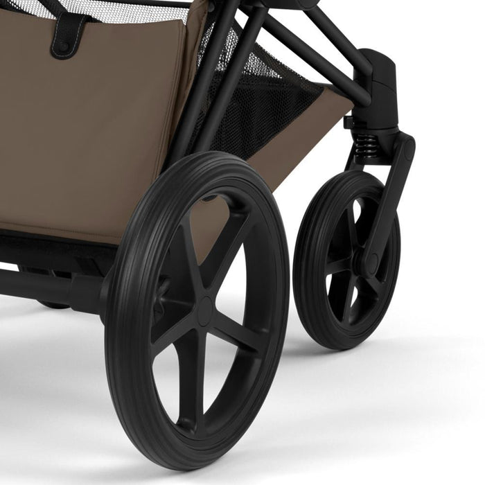 Cybex Platinum Priam Comfort Matt Black Coconut Brown