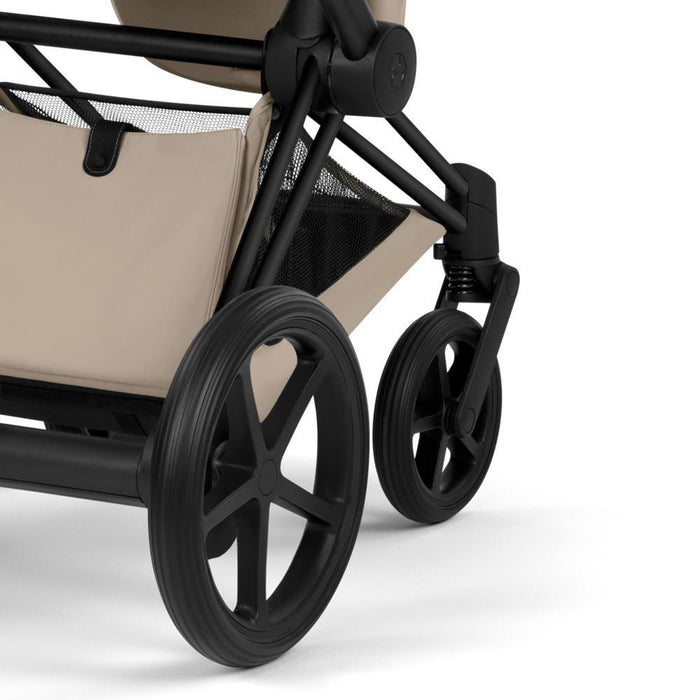 Cybex Platinum e-Priam Comfort Matt Black Cozy Beige
