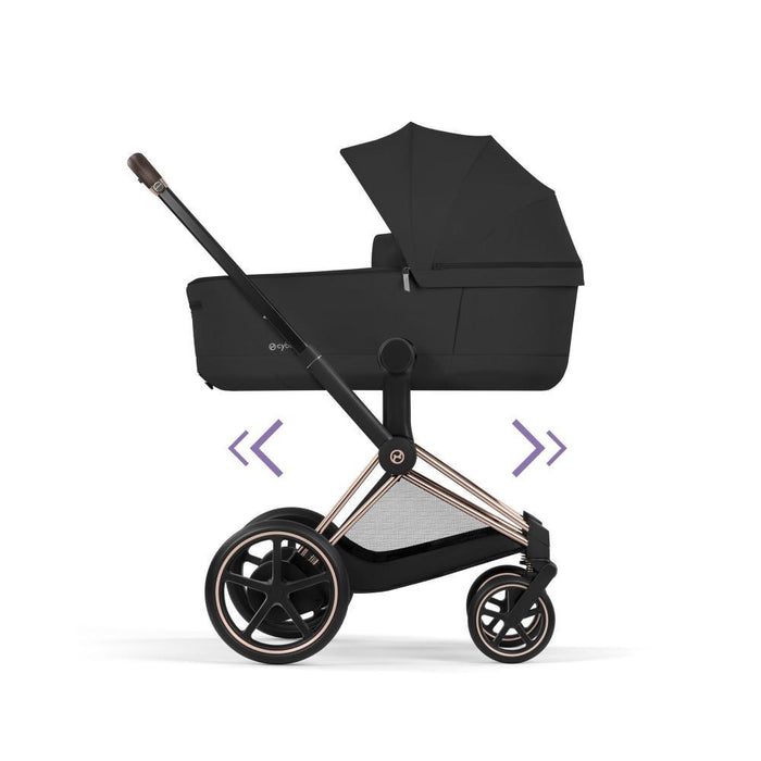 Cybex Platinum e-Priam Comfort Rosegold Sepia Black