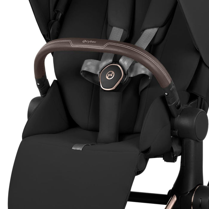 Cybex Platinum e-Priam Comfort Rosegold Sepia Black