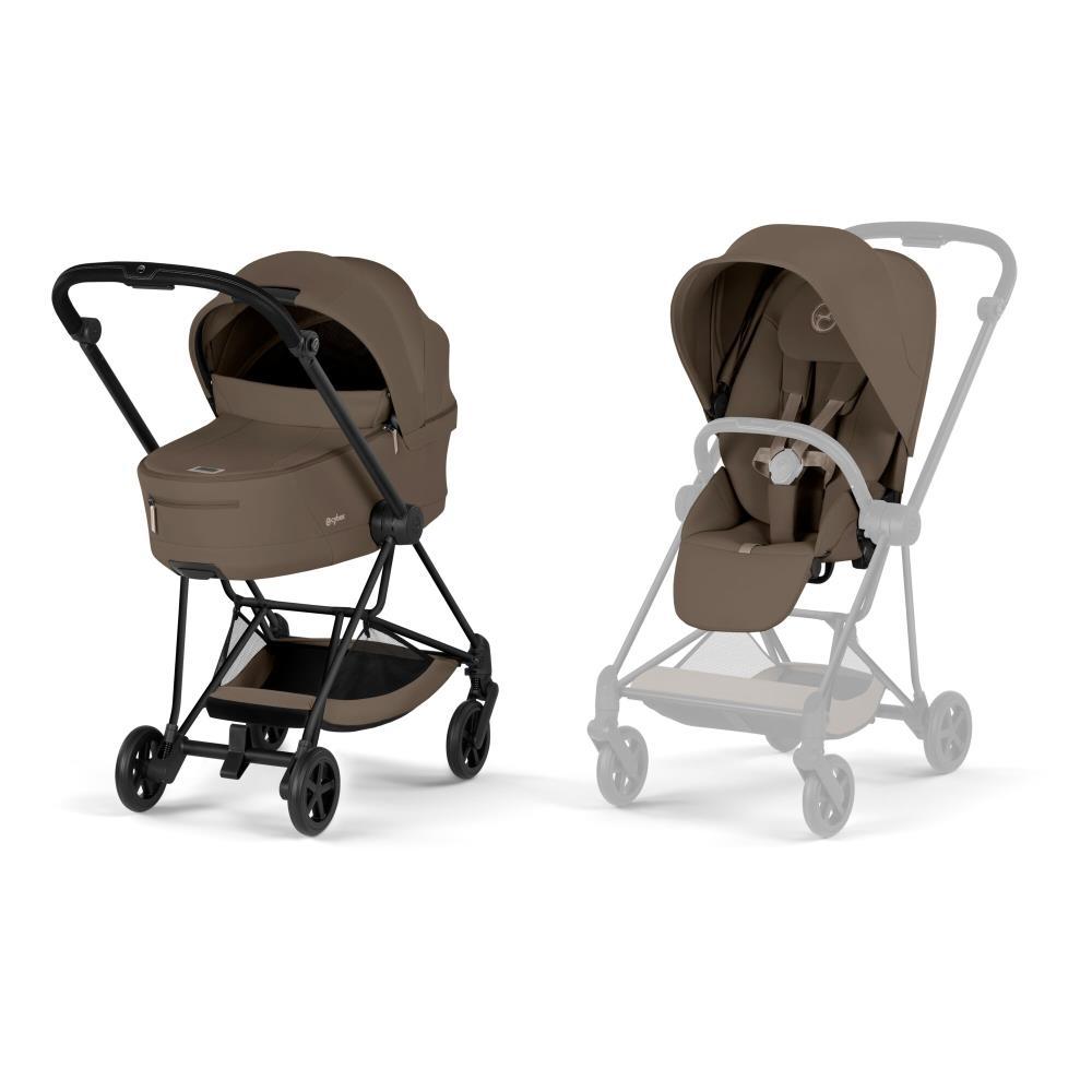 Cybex Platinum Mios Comfort Matt Black Coconut Brown
