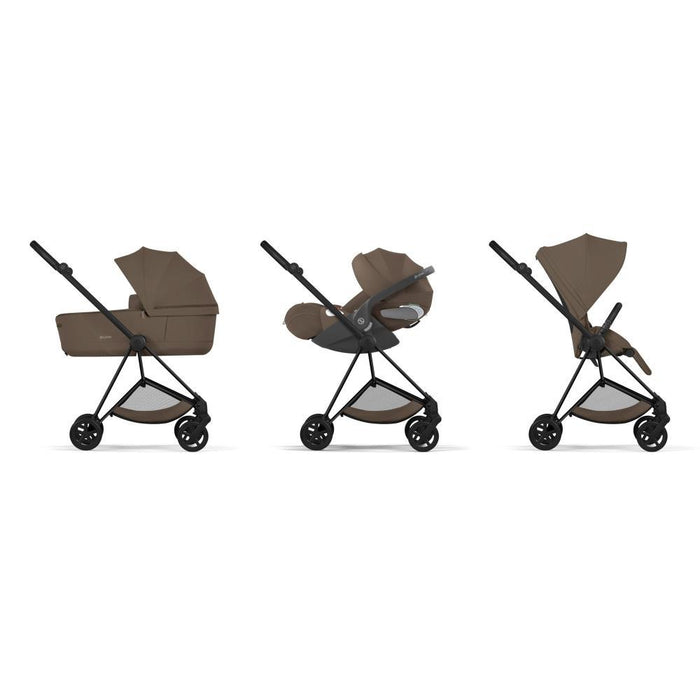 Cybex Platinum Mios Comfort Matt Black Coconut Brown