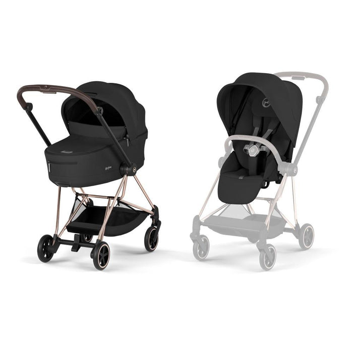 Cybex Platinum Mios Comfort Rosegold Sepia Black
