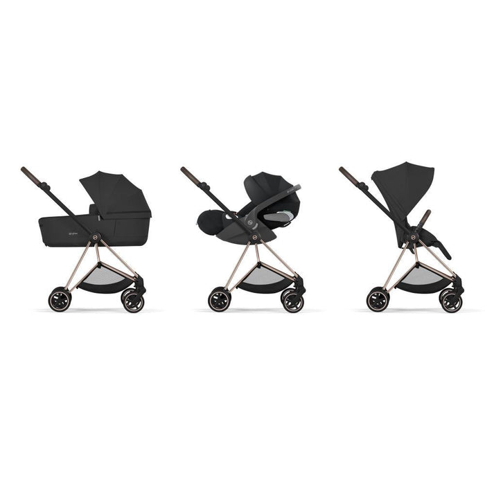 Cybex Platinum Mios Comfort Rosegold Sepia Black