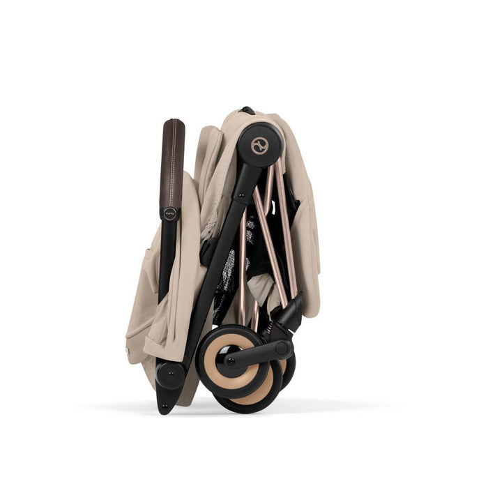 Carrinho Cybex Platinum Coya Style Rosegold Cozy Beige