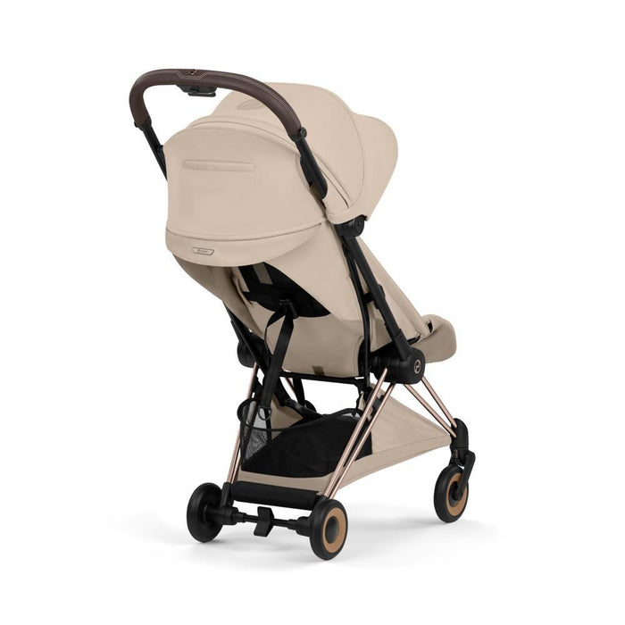 Carrinho Cybex Platinum Coya Style Rosegold Cozy Beige